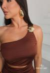 VESTIDO MIDI FEMININO cacau PERFECT WAY