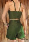 SHORTS FEMININO VERDE PERFECT WAY