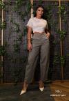 CROPPED FEMININO C/ BORDADO INDUSTRIAL PEROLA PERFECT WAY