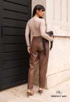 BODY FEMININO DECOTE V fendi PERFECT WAY
