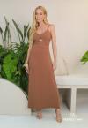 Perfect Way - VESTIDO MAXI MIDI FEMININO CACAU
