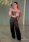CROPPED  FEMININO CAQUI PERFECT WAY