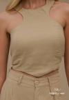 CROPPED FEMININO DOCE DE LEITE PERFECT WAY