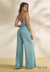 SAIDA CALÇA PANTALONA AZUL PERFECT WAY