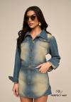 SHORTS SAIA JEANS FEMININO DIRTY JEANS PERFECT WAY