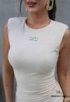 VESTIDO FEMININO cru PERFECT WAY