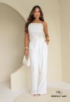 CROPPED FEMININO BORDADO OFF WHITE PERFECT WAY