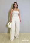 CALÇA FEMININA PANTALONA CRU PERFECT WAY