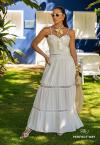 SAIA MAXI MIDI FEMININA OFF WHITE PERFECT WAY