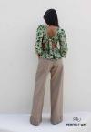 BLUSA ESTAMPADA FEMININA VERDE PERFECT WAY