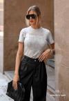 Perfect Way - T-SHIRT FEMININA C/ TERMO cinza