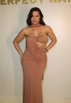 VESTIDO DRAPEADO FEMININO AMENDOA PERFECT WAY