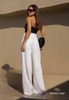 CALÇA FEMININA ALFAIATARIA BRANCO PERFECT WAY