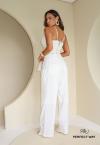 CROPPED FEMININO BORDADO OFF WHITE PERFECT WAY