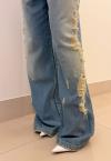 CALÇA COS INTERMEDIARIO DESTROYED FEMININA JEANS DESTROYED PERFECT WAY