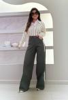 BLUSA CROPPED DEV V FEMININO NATURAL C/ VERDE PERFECT WAY