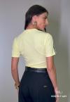 T-SHIRTS FEMININA amarelo PERFECT WAY
