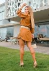 BATA FEMININA AMENDOA PERFECT WAY