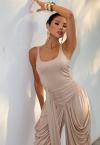 CROPPED REGATA C/ FAIXA FEMININO NUDE PERFECT WAY
