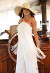 BLUSA FEMININA ASSIMÉTRICA 447 OFF WHITE PERFECT WAY