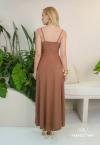 VESTIDO MAXI MIDI FEMININO CACAU PERFECT WAY