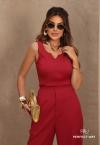 Perfect Way - BLUSA FEMININA burgundy