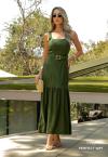 Perfect Way - VESTIDO MAXI MIDI VERDE