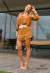 BATA FEMININA AMENDOA PERFECT WAY