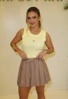SHORTS SAIA  FEMININO C/ PREGAS FENDI PERFECT WAY