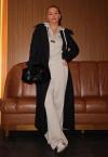 TRENCH COAT SARJA C/ CINTO FIVELA METAL  FEMININO PRETO PERFECT WAY