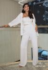 MAX CAMISA FEMININA OFF WHITE PERFECT WAY