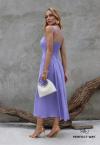 VESTIDO MAXI MIDI FEMININO lilas PERFECT WAY