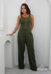 Perfect Way - CALÇA FEMININA CORTE RETO VERDE FOLHA