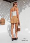 CROPPED FEMININO S/ ALÇA OFF WHITE PERFECT WAY