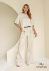 T-SHIRT CROPPED OVER FEMININA ESTAMPADA GELO PERFECT WAY