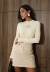 BLUSA  BORD INDUSTRIAL FEMININA CRU PERFECT WAY