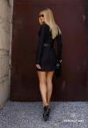 VESTIDO MACACÃO FEMININO PRETO PERFECT WAY