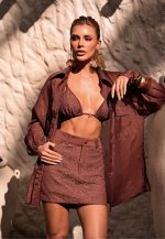 CAMISA C/ BOLSOS FEMININA cacau PERFECT WAY