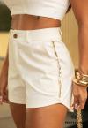 SHORTS COM METAL off white PERFECT WAY