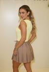 SHORTS SAIA  FEMININO C/ PREGAS FENDI PERFECT WAY