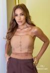 CROPPED FEMININO DOCE DE LEITE PERFECT WAY