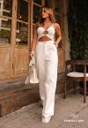 CROPPED FEMININO OFF WHITE PERFECT WAY
