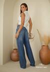 CALÇA JEANS FEMININA JEANS ESTONADO PERFECT WAY