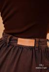 SHORTS SAIA EVASÊ FEMININA JEANS cacau PERFECT WAY