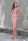 VESTIDO MIDI FEMININO coral PERFECT WAY
