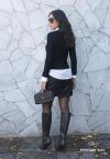 BLUSA FEMININA TRICO PRETO PERFECT WAY