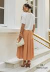 SAIA FEMININA MAXI MIDI AMENDOA PERFECT WAY