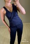 BLUSA FEMININA AZUL MARINHO PERFECT WAY