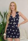 Perfect Way - COLETE FEMININO AZUL MARINHO