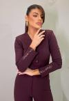 BLUSA MANGA BORD INDUSTRIAL  FEMININA FIGO PERFECT WAY